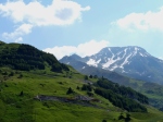 Start of Oberalp Pass