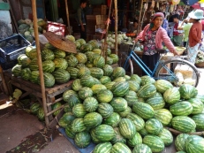 Hpa An Market, Watermelons