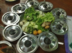 Typical Burmese Accompaniments, San Ma Tau Restaurant