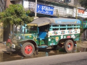 Older Yangon Bus