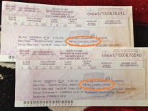 Our Train Tickets (note the Cyrillic spelling of our names)