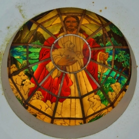 Stained Glass at Matinloc Shrine